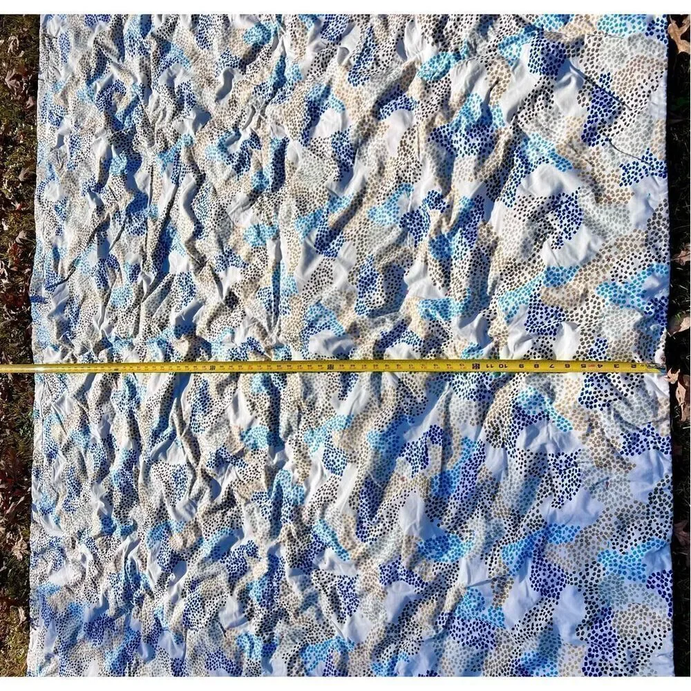Vintage Handmade Cross Quilt Queen Size